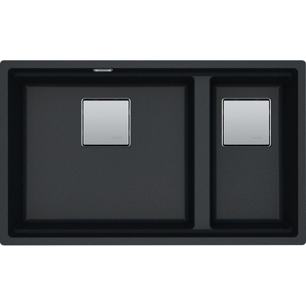 Franke Kubus 2 KNG 120 Nero Granit Eviye