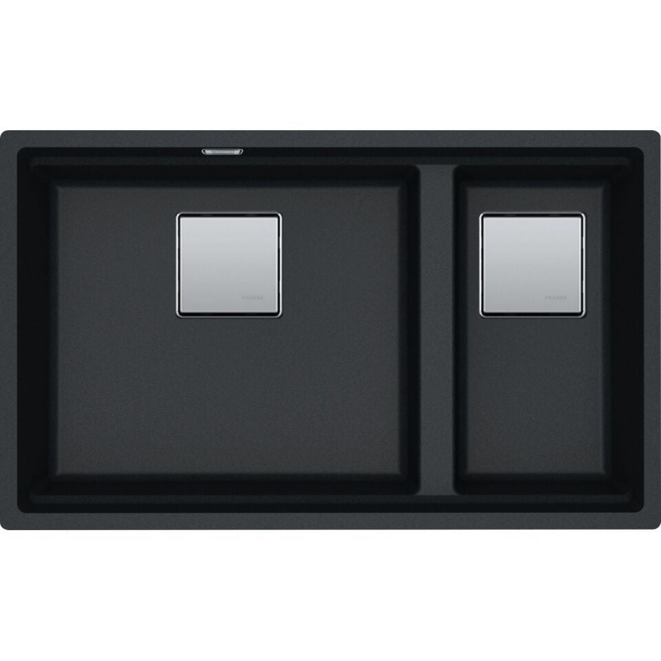 Franke Kubus 2 KNG 120 Nero Granit Eviye