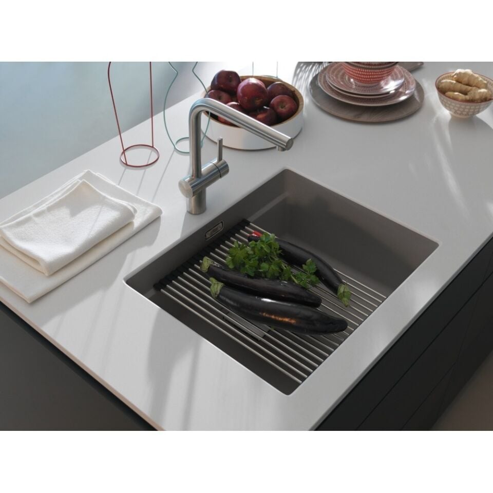 Franke Kubus 2 KNG 110-52 Granit Nero Eviye