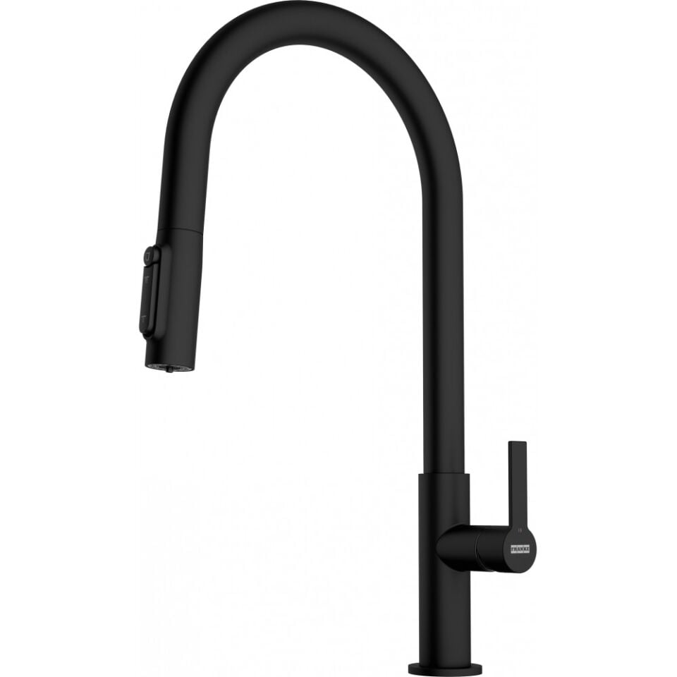 Franke Maris Slim Clear Water Spiralli Filtreli Matt Black Armatür