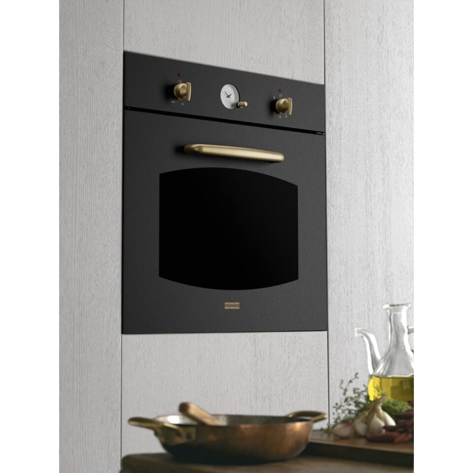 Franke Classicline FCO 86 H ON Rustik Nero Ankastre Fırın