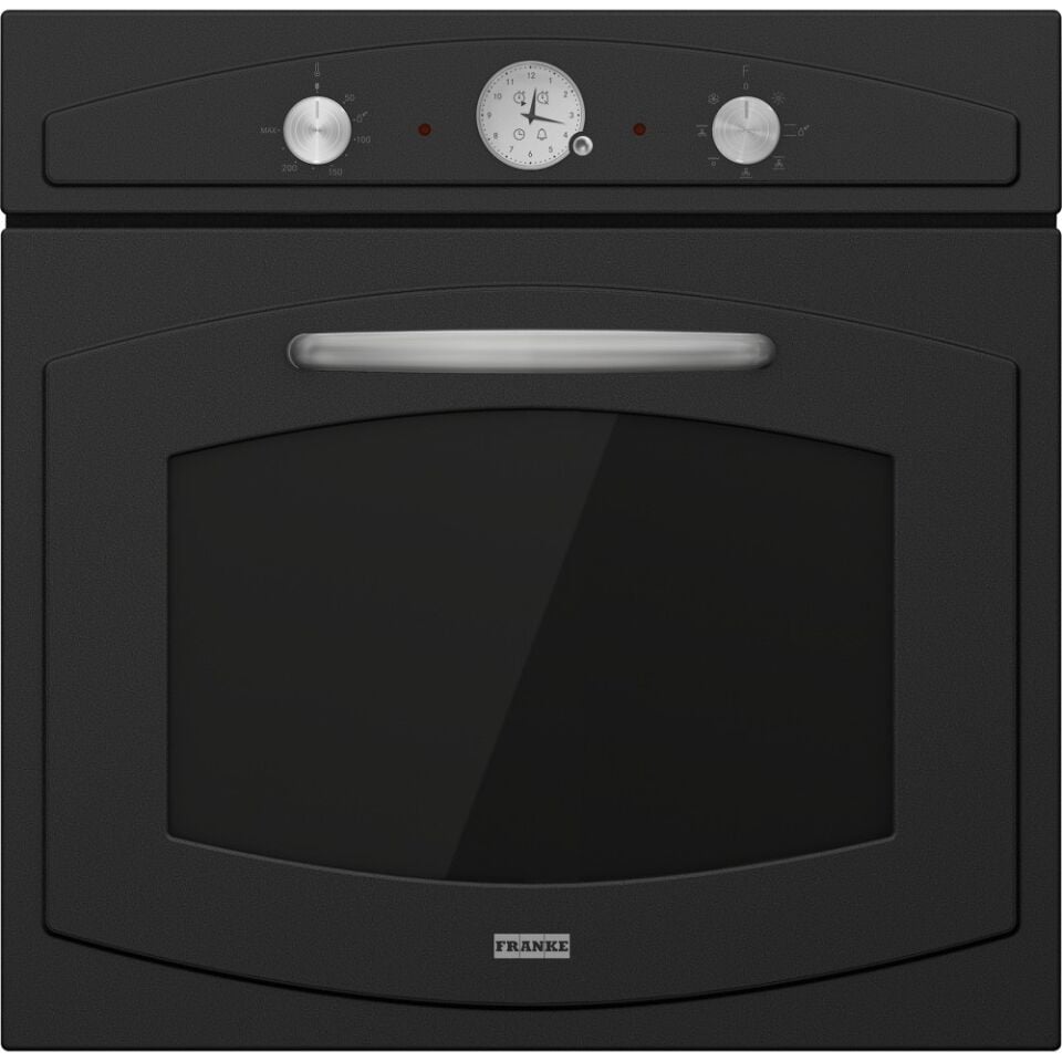 Franke Classicline FCO 86 H Rustik Nero Ankastre Fırın