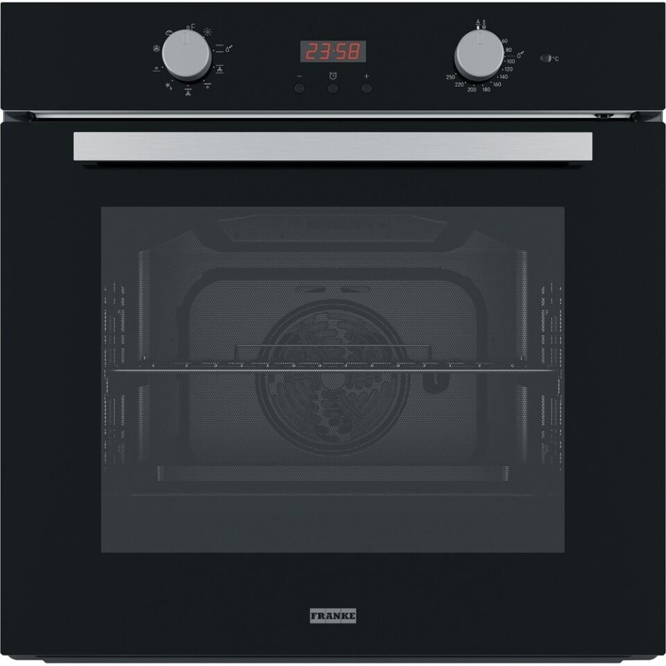 Franke Smart Linear FSL 86 H BK Siyah Ankastre Fırın