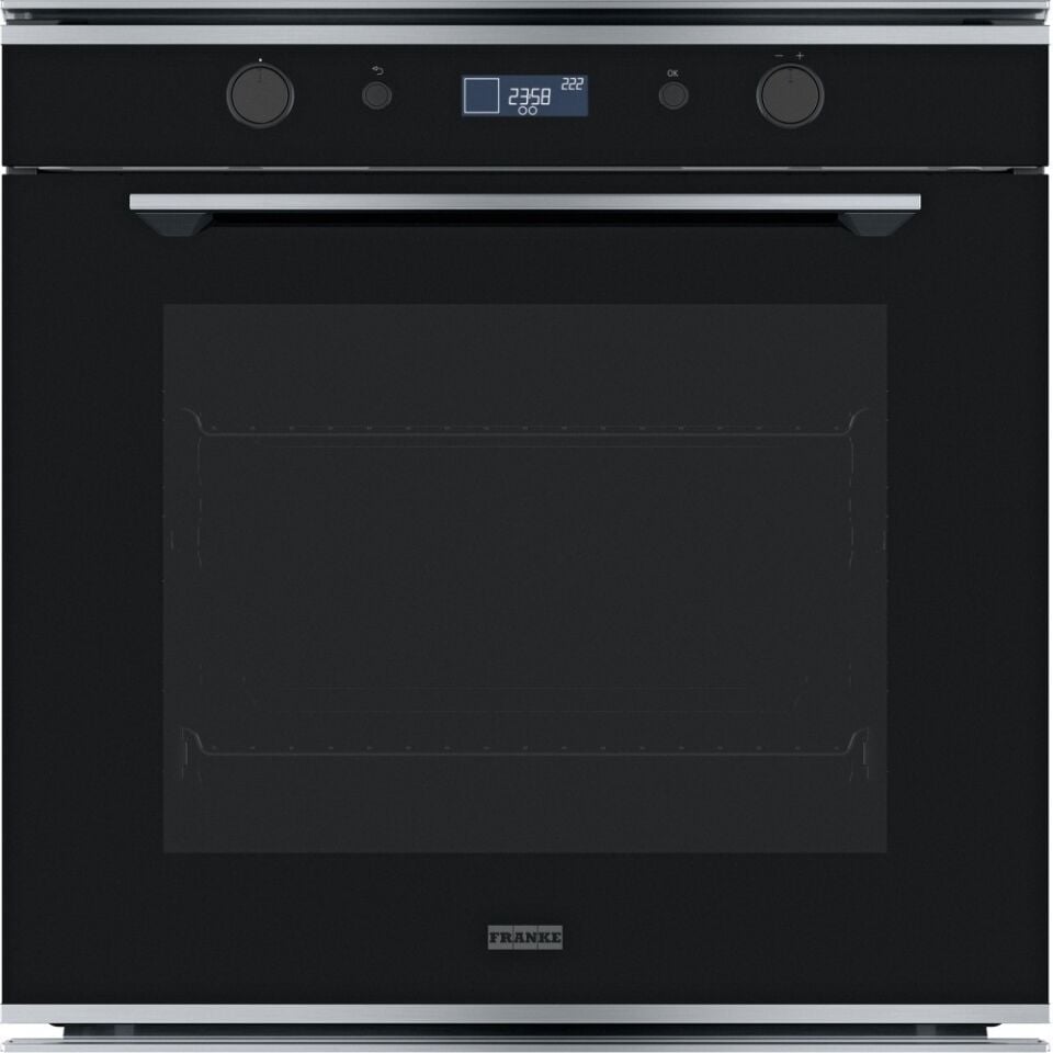 Franke Mythos Pyrolytic FMY 98 P XS Siyah + Inox Ankastre Fırın
