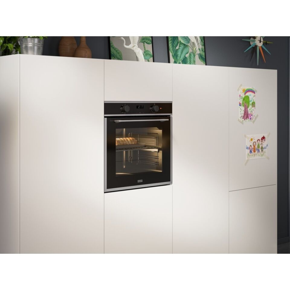 Franke Maris FMA 86 H XS Siyah + Inox Ankastre Fırın