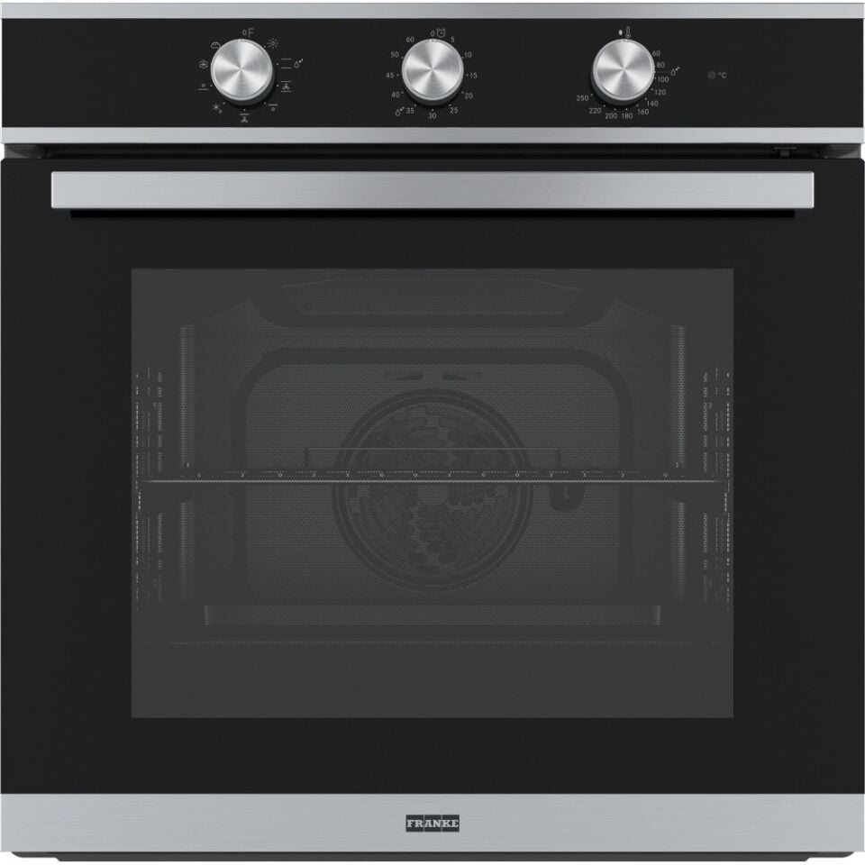 Franke Smart FSM 82 H XS Siyah/Inox Ankastre Fırın