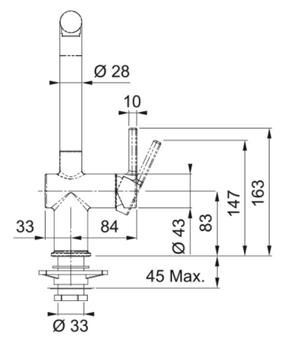 Franke Active Plus 2.0 Spiralli Sahara Armatür