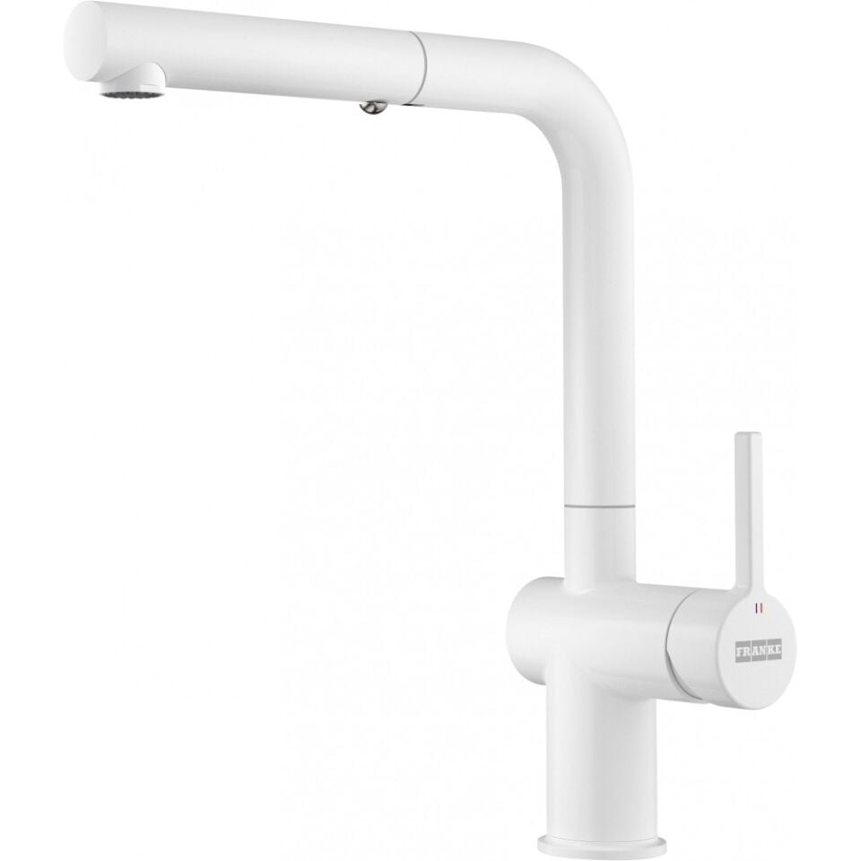 Franke Active Plus Metalic Doccia Matt White Duşlamalı Spiralli Armatür