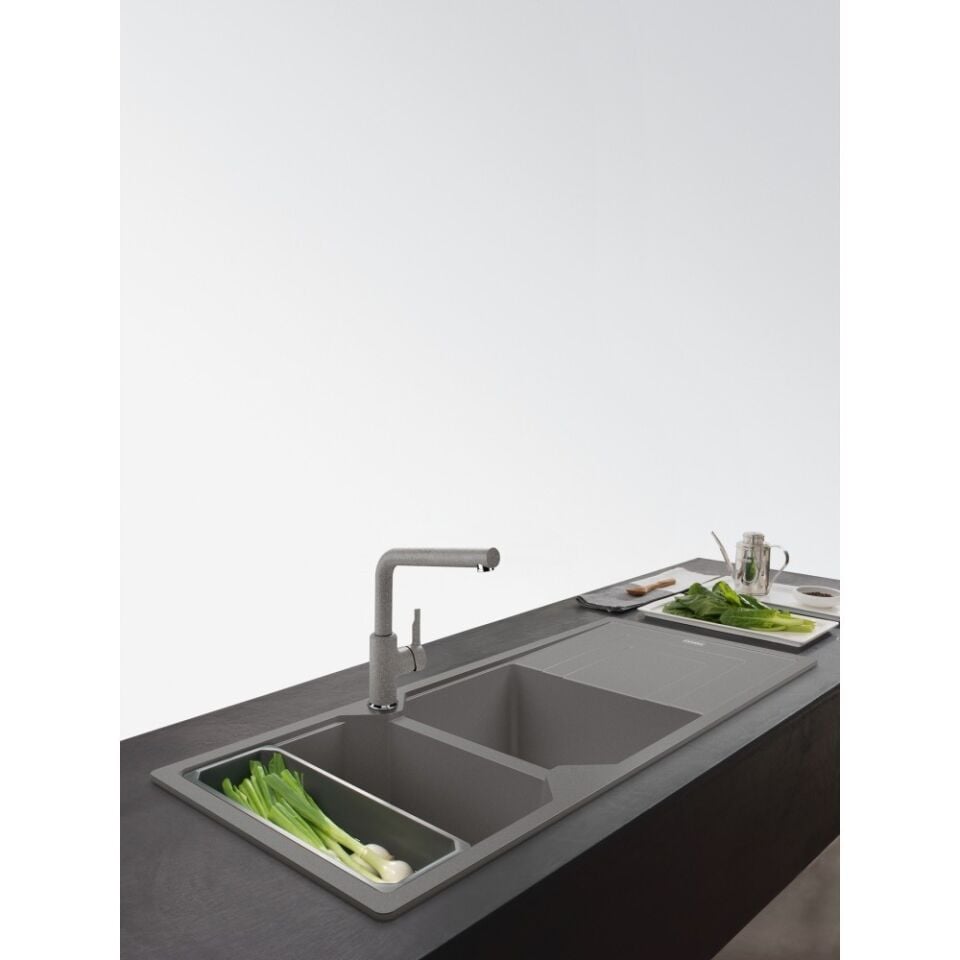 Franke Urban Doccia Spiralli Stone Grey Armatür