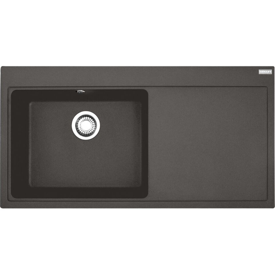 Franke Mythos MTG 611-100 SAĞ Damlalıklı Slate Grey Granit Eviye