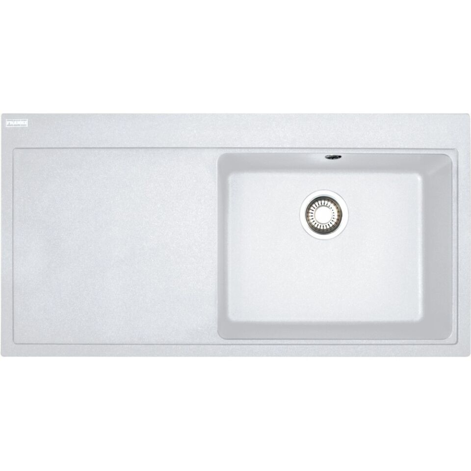 Franke Mythos MTG 611-100 SOL Damlalıklı Bianco Granit Eviye