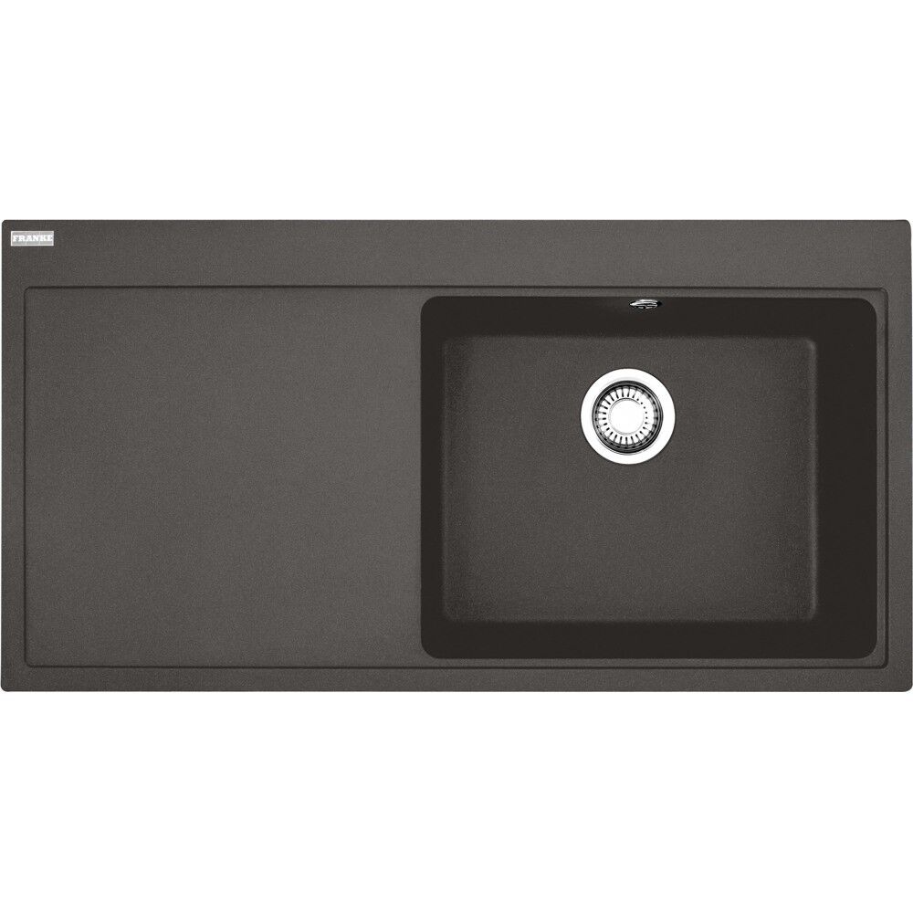 Franke Mythos MTG 611-100 SOL Damlalıklı Slate Grey Granit Eviye