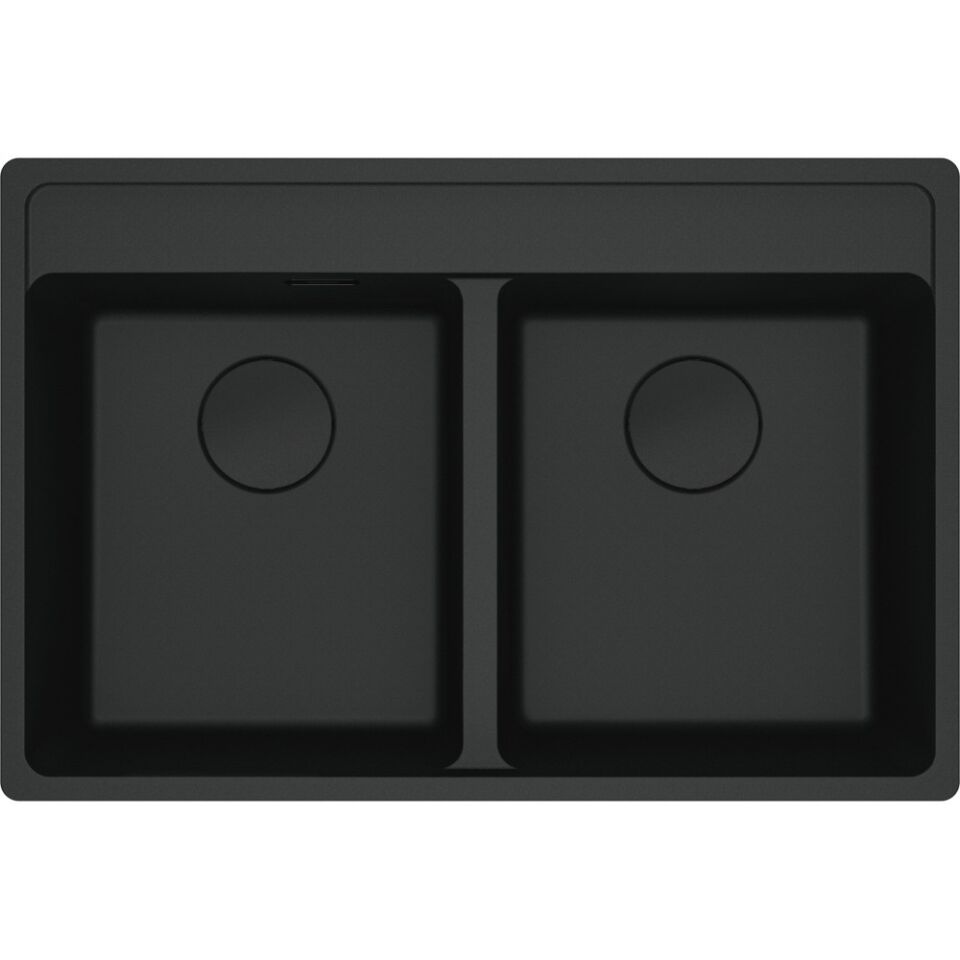 Franke Maris MRG 620-35-35 TL Mat Black Granit Eviye