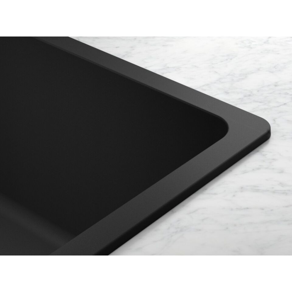 Franke Maris MRG 620-35-35 TL Mat Black Granit Eviye