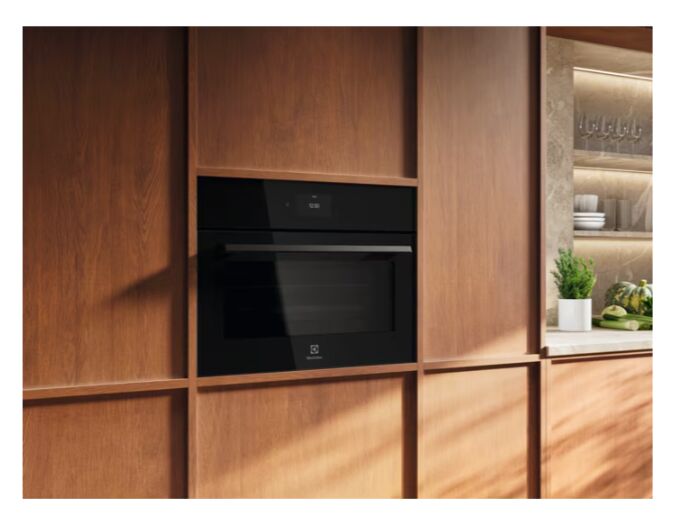 Electrolux LVL9E2XZ CombiQuick 800 Kombi Mat Siyah Ankastre Mikrodalga Fırın