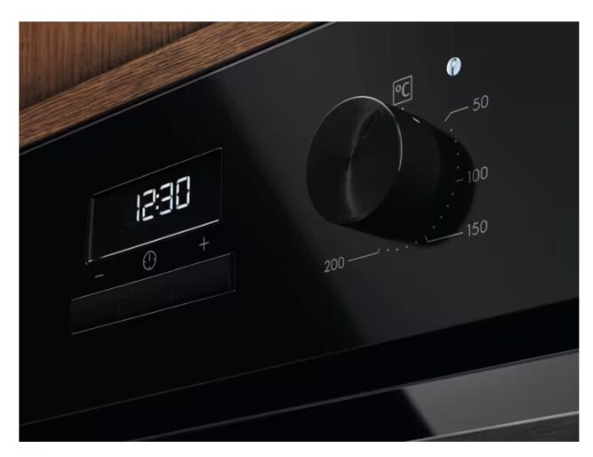 Electrolux LOH3H00BK Convection 300 Siyah Ankastre Fırın