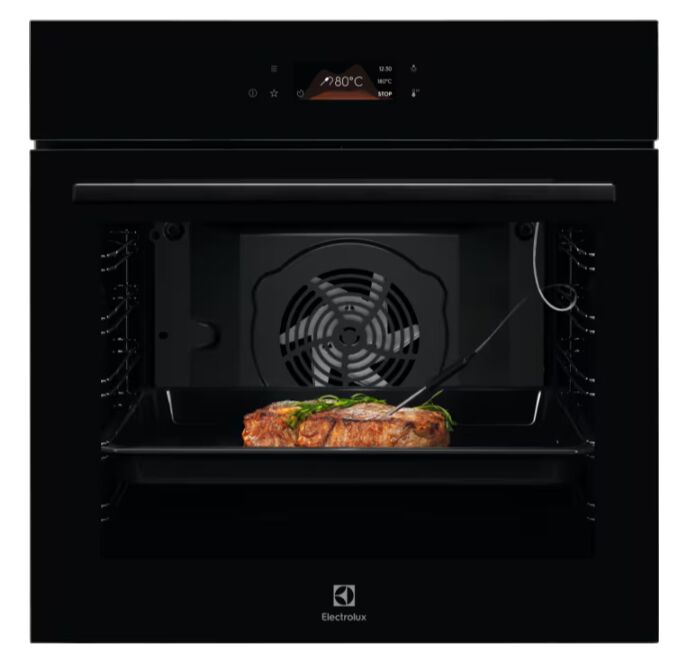 Electrolux LOD8P39Z SteamBake 500 Pirolitik Siyah Ankastre Fırın