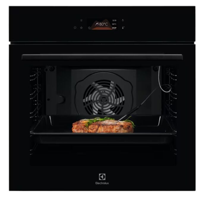 Electrolux LOD8P39Z SteamBake 500 Pirolitik Siyah Ankastre Fırın