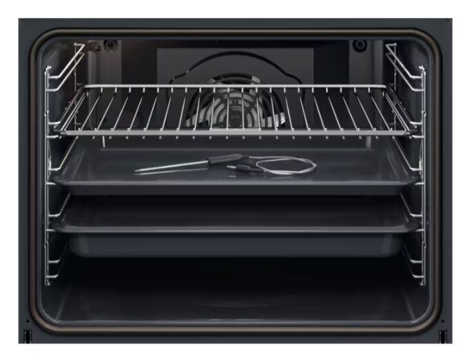 Electrolux LOD8P39Z SteamBake 500 Pirolitik Siyah Ankastre Fırın