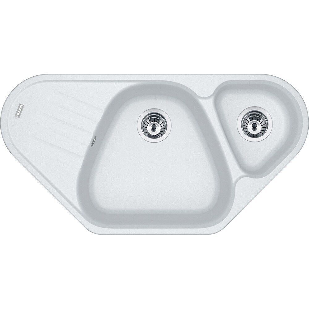 Franke Antea AZG 651-96 Bianco Köşe Granit Eviye