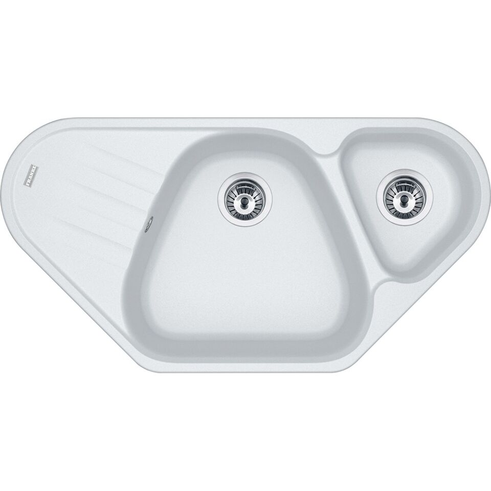 Franke Antea AZG 651-96 Bianco Köşe Granit Eviye