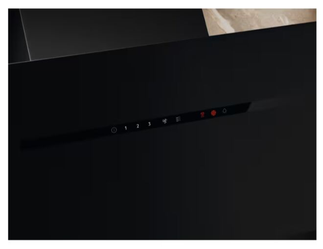 Electrolux LFV619Z Breeze 700 Duvar Tipi  Siyah Ankastre Davlumbaz