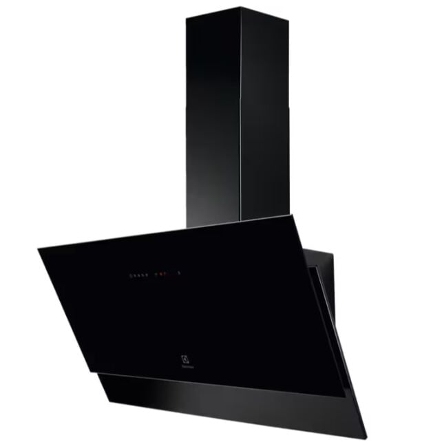 Electrolux LFV619K Breeze Siyah Cam Duvar Tipi Davlumbaz