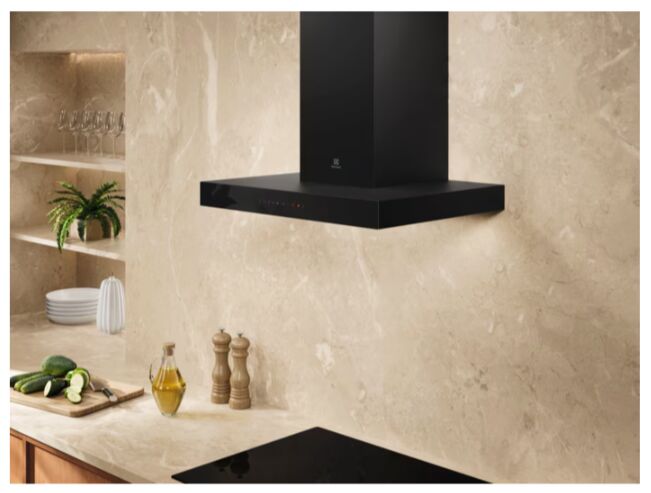 Electrolux LFT816K Breeze 700 Mat Siyah Duvar Tipi Ankastre Davlumbaz