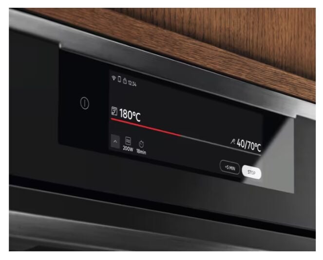 Electrolux KVLAE2ST CombiQuick 900 Kombi Mat Siyah Ankastre Mikrodalga Fırın