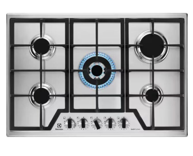 Electrolux KgS75362XX Inox Ankastre Gazlı Ocak