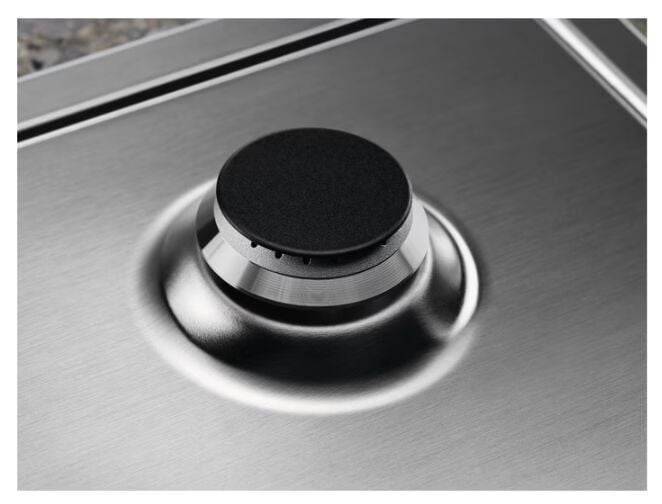 Electrolux KgS6424SX Ankastre Inox Gazlı Ocak
