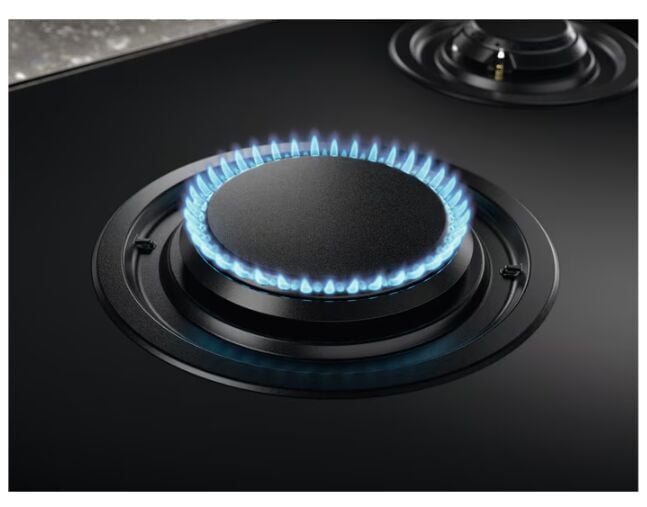 Electrolux KGG953753K Flamelight Siyah Cam Gazlı Ocak