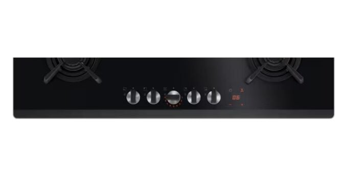 Electrolux KGG953753K Flamelight Siyah Cam Gazlı Ocak