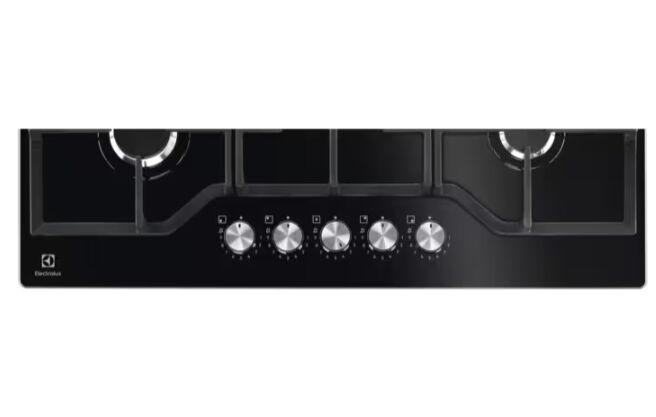 Electrolux KgG75362K GOG Line Siyah Cam Ankastre Gazlı Ocak
