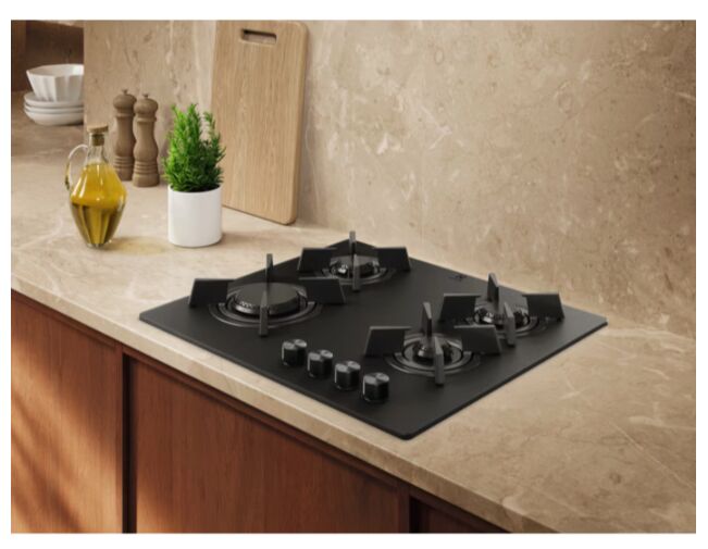 Electrolux KgG643723L GOG Line 700 Ankastre Mat Siyah Gazlı Ocak