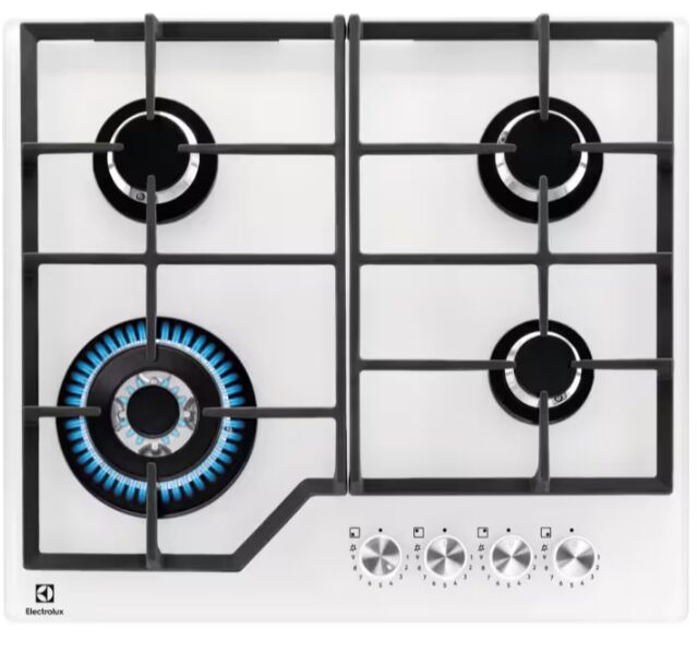 Electrolux KgG64362W GOG Line Beyaz Ankastre Gazlı Ocak