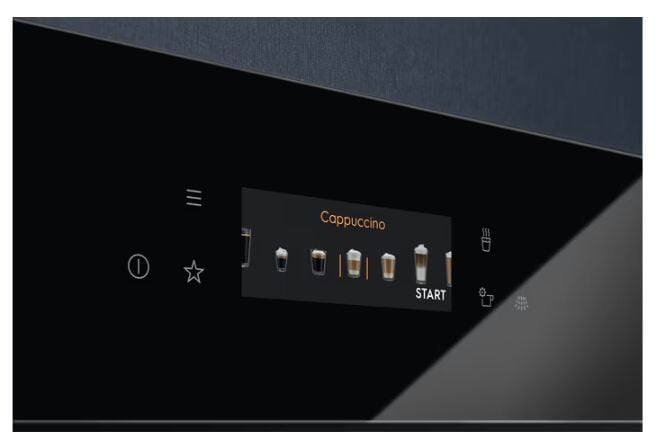 Electrolux KBC85Z Ankastre Siyah Kahve Makinesi