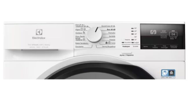Electrolux EW7W2612T SteamCare700 1600 Devir 10/6 Kg Kurutmalı Çamaşır Makinesi