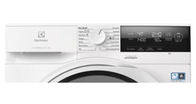Electrolux EW6F3494T Sensicare 600 9 Kg 1400 Devir Çamaşır Makinesi