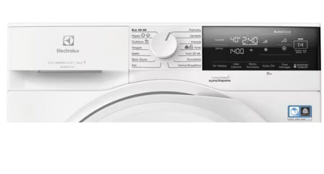 Electrolux EW6F3411ACT Sensicare 600 10 Kg 1400 Devir Çamaşır Makinesi