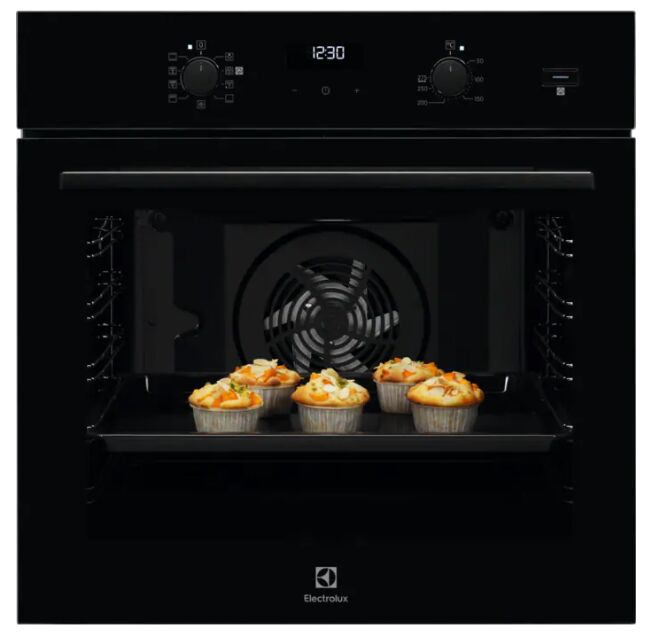 Electrolux EOD5H70Z SteamBake 600 Buhar Destekli Siyah Ankastre Fırın