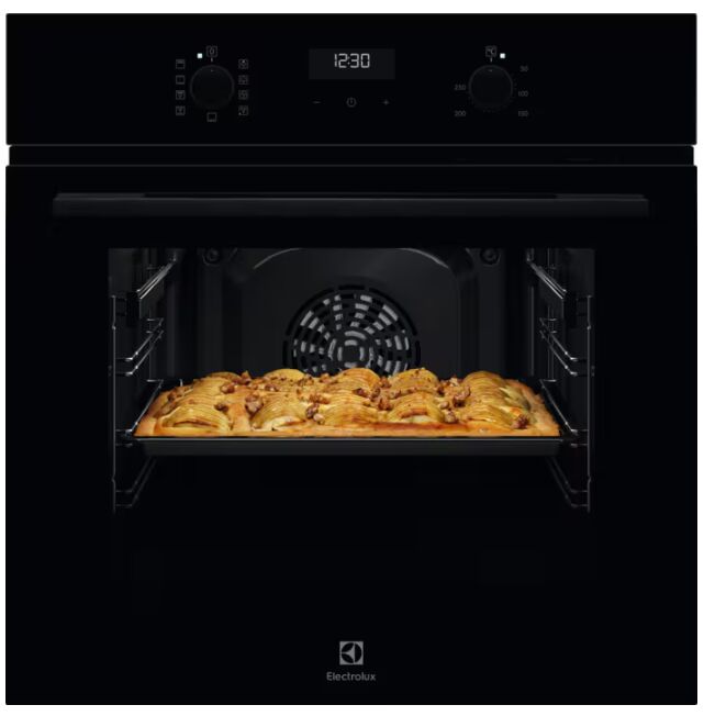 Electrolux EOD5H70BZ SteamBake 600 Buhar Destekli Siyah Ankastre Fırın