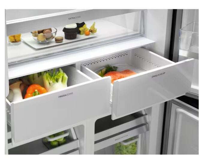 Electrolux ELT9VE52U0 TwinTech700 No Inspiration No Frost  Inox Buzdolabı