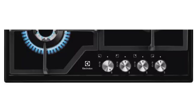 Electrolux EGS6436K Slim Line Ankastre Siyah Gazlı Ocak