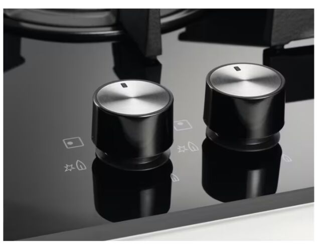 Electrolux EGC3322NVK Siyah Cam Domino Gazlı Ocak
