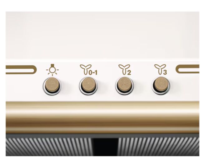 Electrolux EFC226V Krem Duvar Tipi Rustik Davlumbaz
