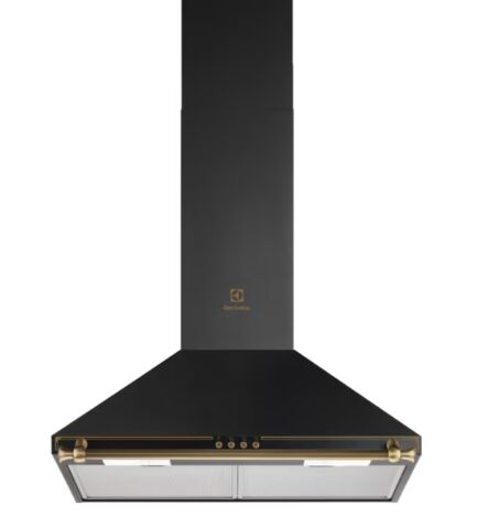 Electrolux EFC226R Siyah Duvar Tipi Rustik Davlumbaz