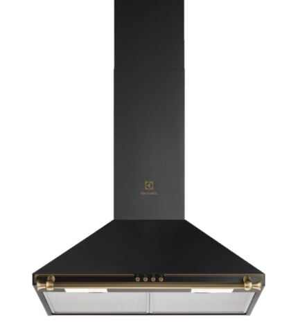 Electrolux EFC226R Siyah Duvar Tipi Rustik Davlumbaz