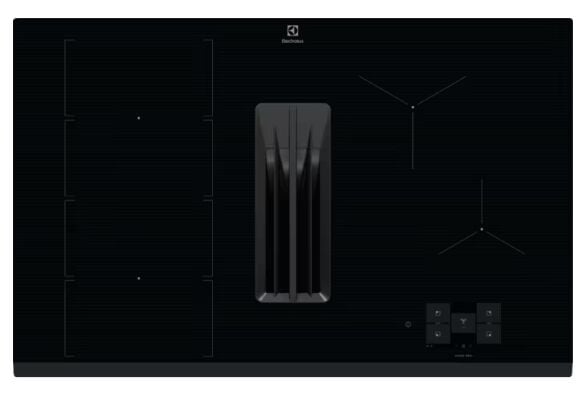 Electrolux ECC8549 XT SensePro Siyah Davlumbaz Entegreli Ankastre Ocak