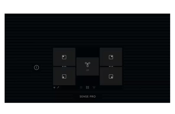 Electrolux ECC8549 XT SensePro Siyah Davlumbaz Entegreli Ankastre Ocak